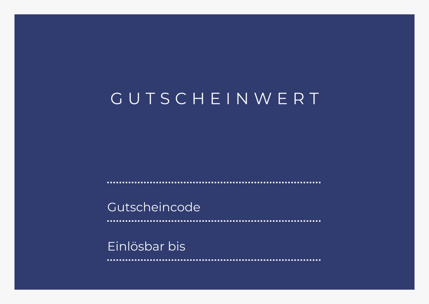 Geschenkgutschein- Das Besondere Weihnachtsgeschenk